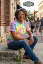 Sherbet Delight Tie-Dye Tee