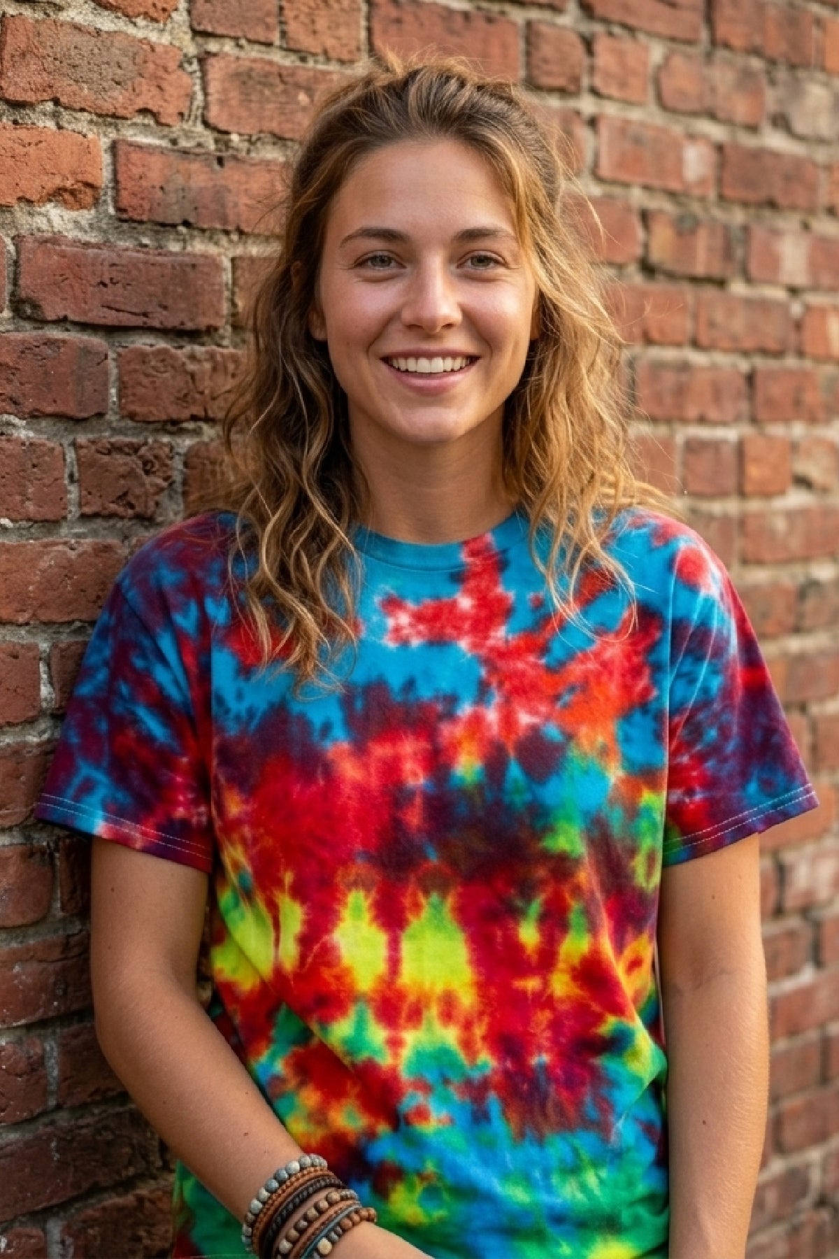 Rbow Lava Tie-Dye Tee