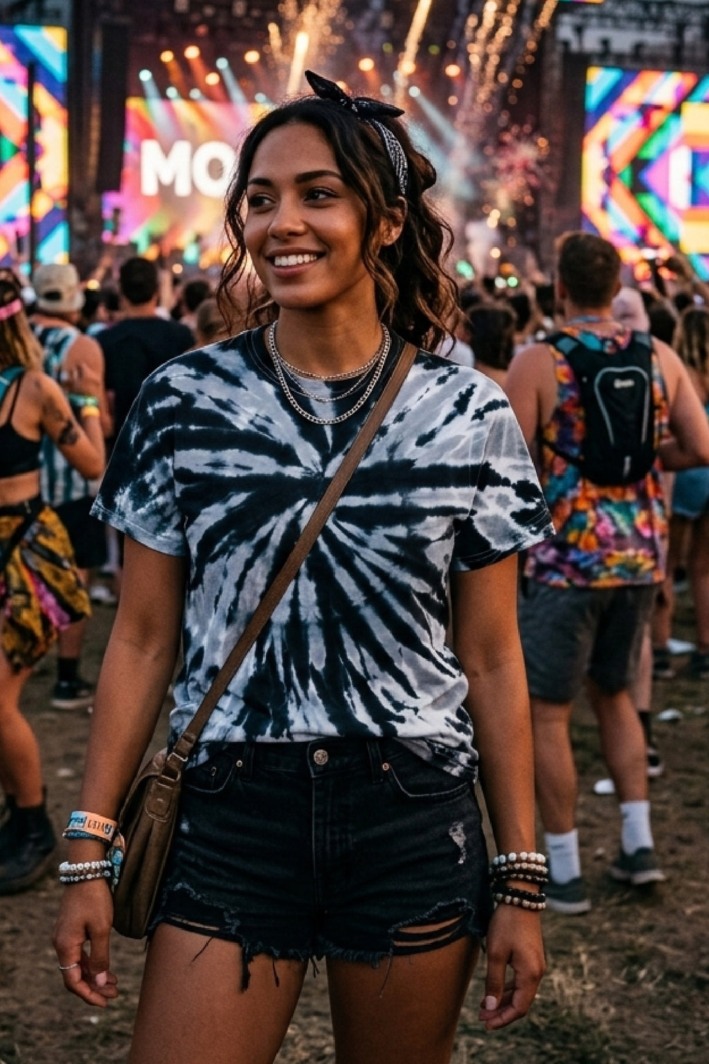 Mono Tie-Dye Tee