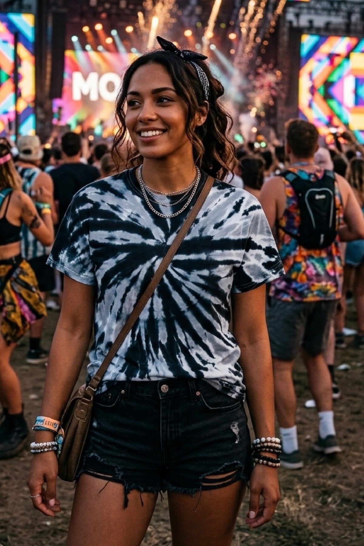 Mono Tie-Dye Tee