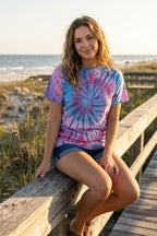 Bubblegum Tie-Dye Tee