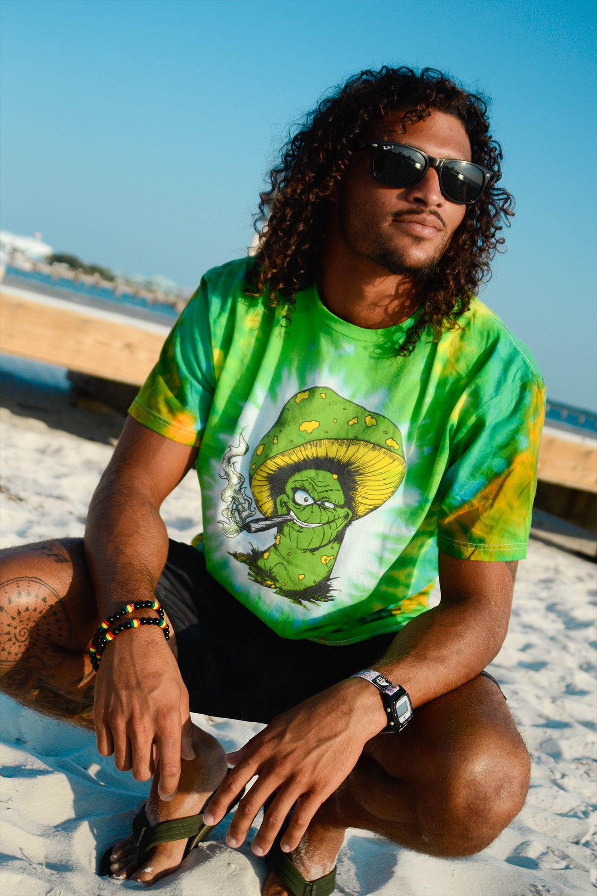 High Shroom Tie-Dye Tee