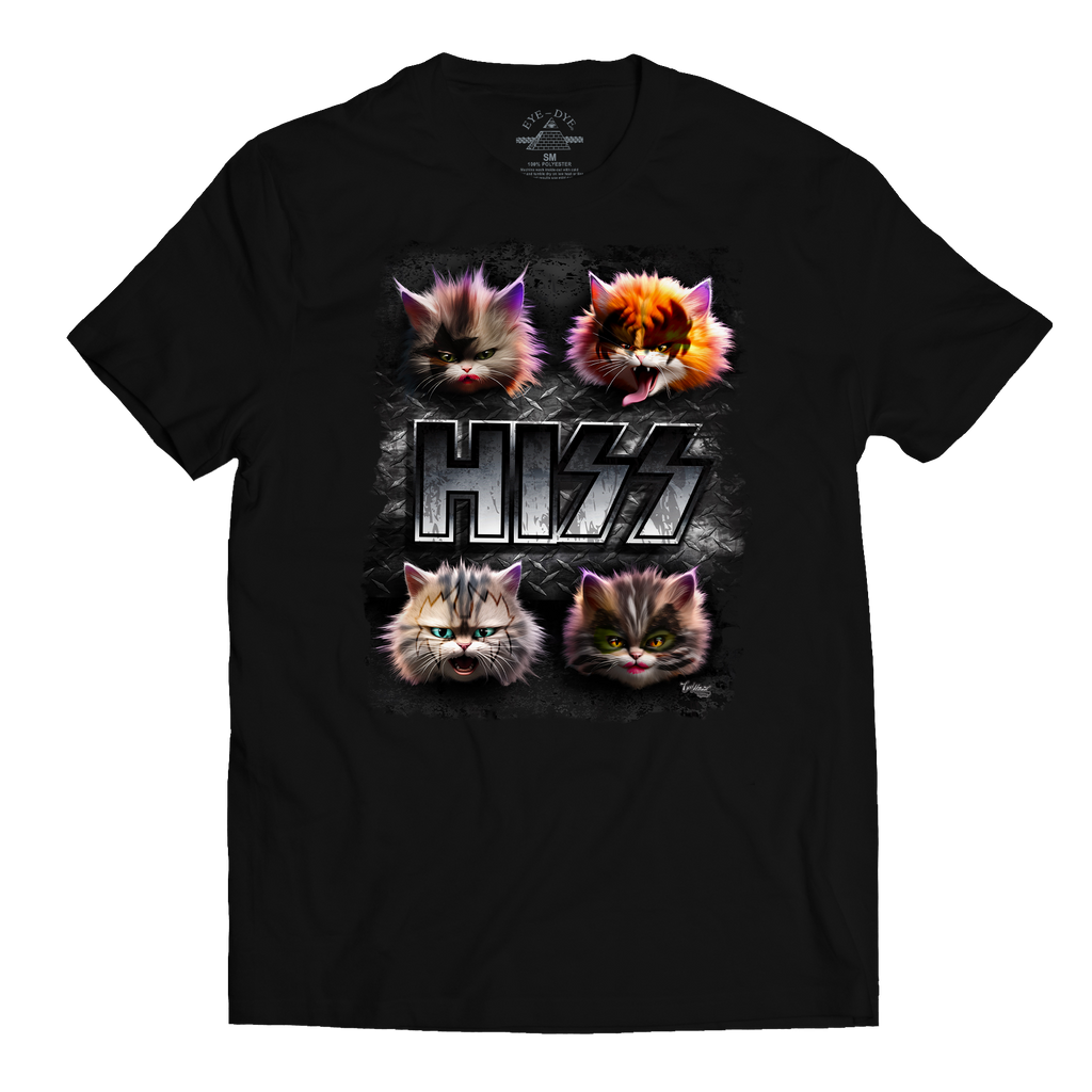 Hiss Black Tee