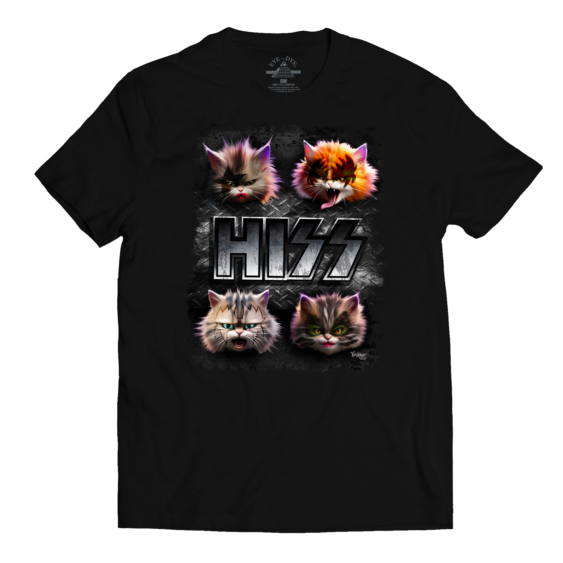 Hiss Black Tee