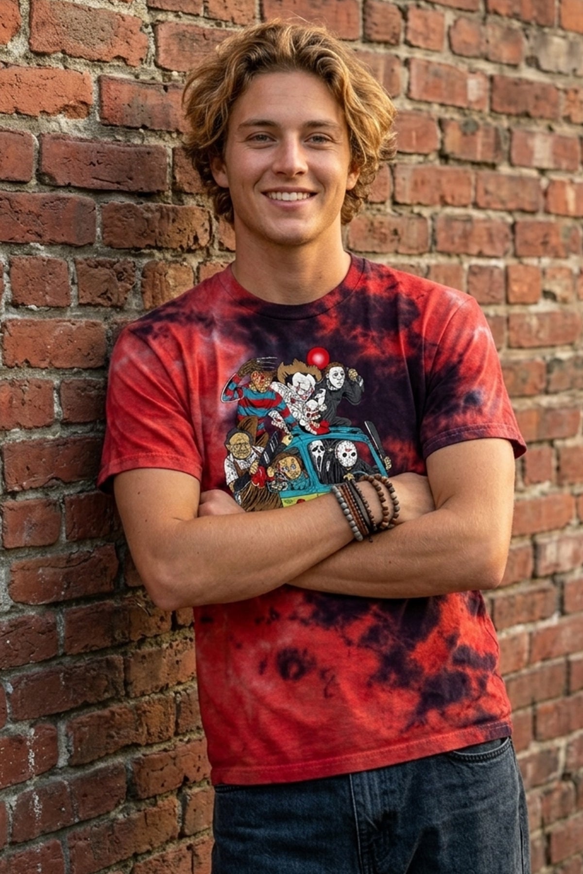 Horror Van Tie-Dye Tee