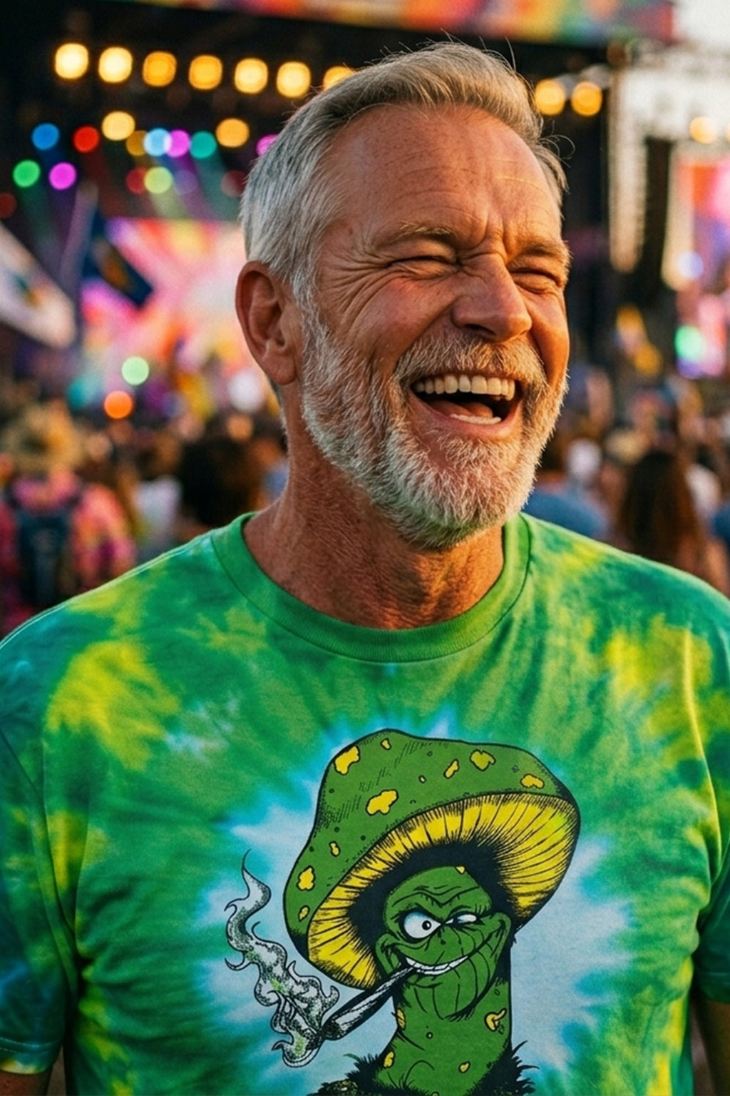 High Shroom Tie-Dye Tee